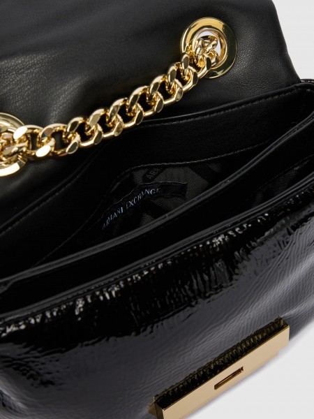 Bolsos de Hombro Mujer Negro Armani Exchange