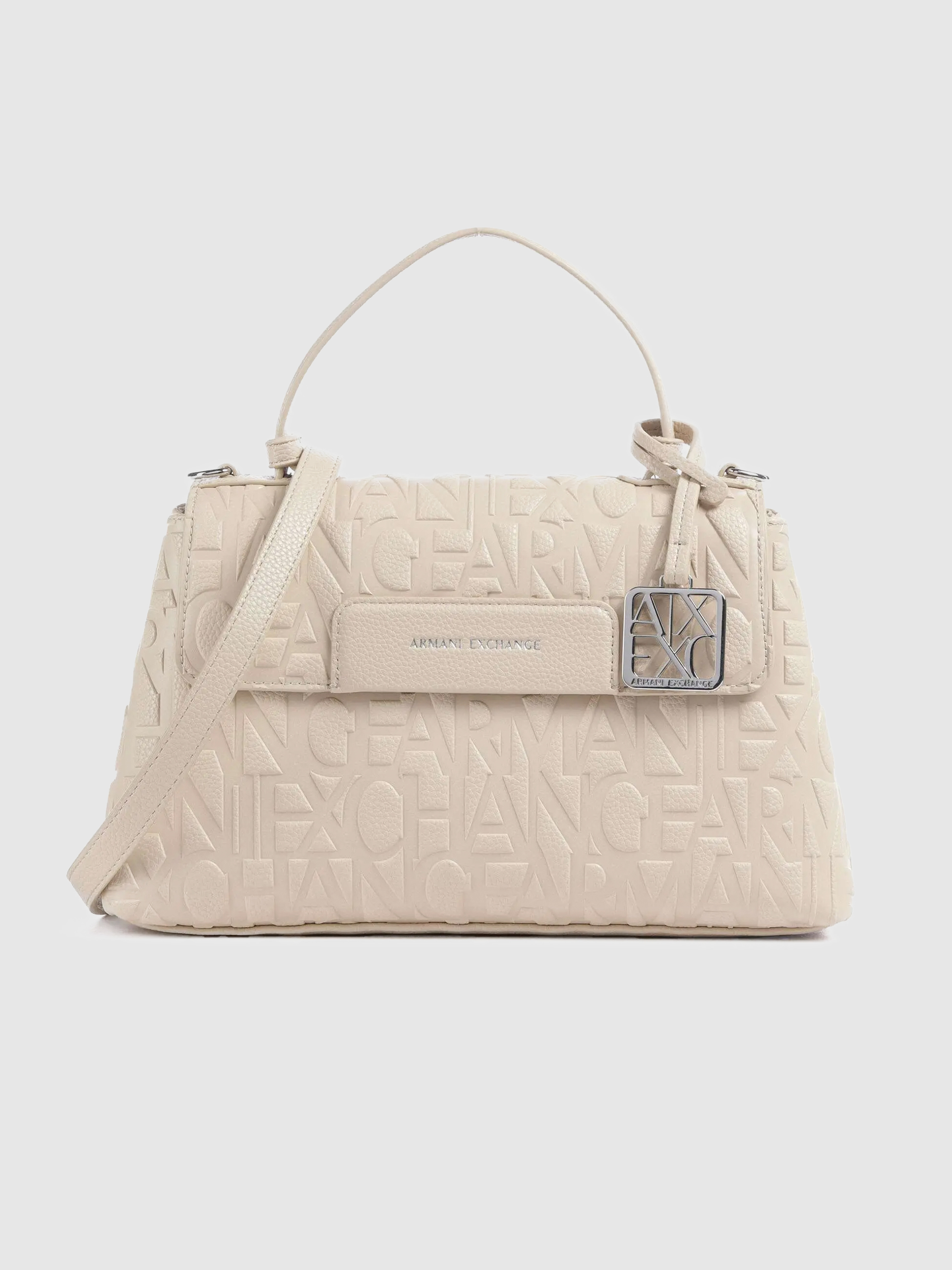 Handbag Woman Cream Armani Exchange