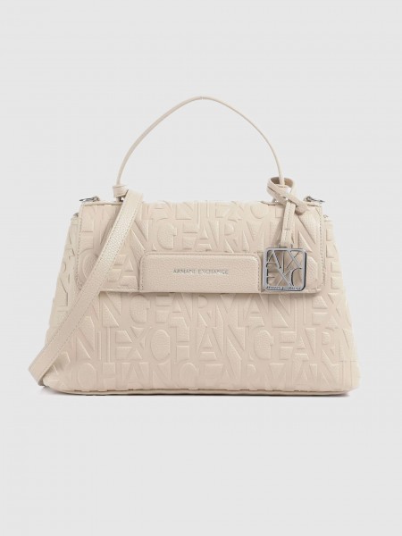 Bolso Mujer Crema Armani Exchange