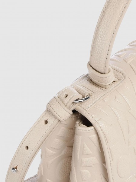 Handbag Woman Cream Armani Exchange
