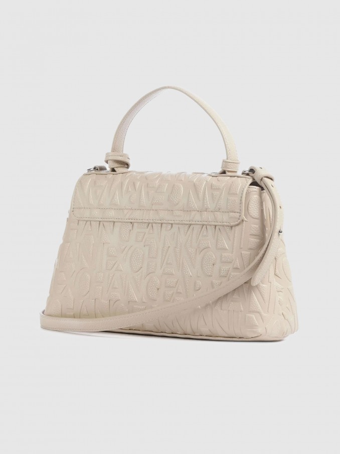 Bolso Mujer Crema Armani Exchange