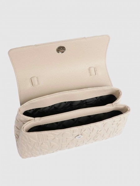 Handbag Woman Cream Armani Exchange