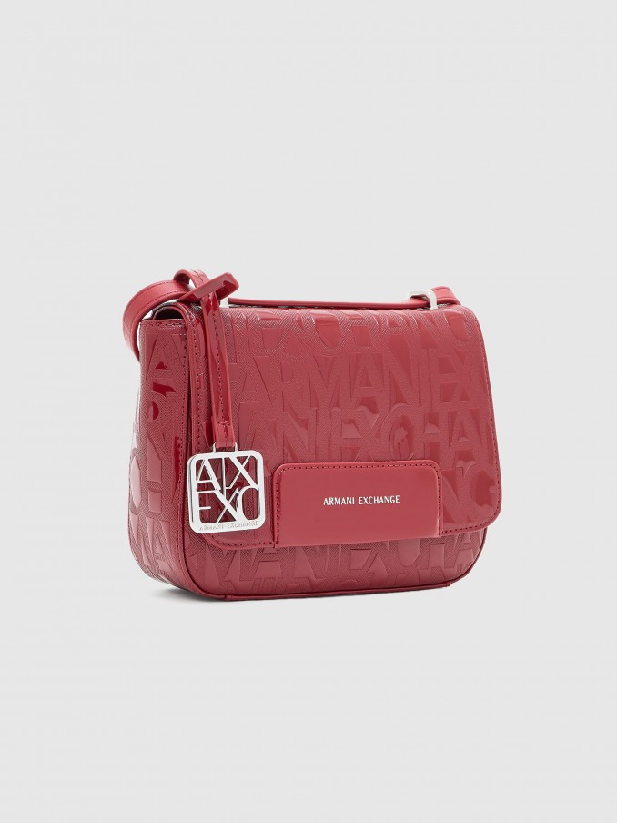 Shoulder Bags Woman Red Armani Exchange
