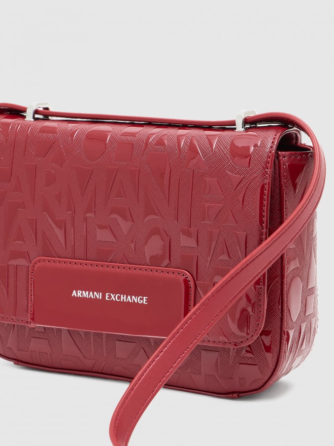 Shoulder Bags Woman Red Armani Exchange
