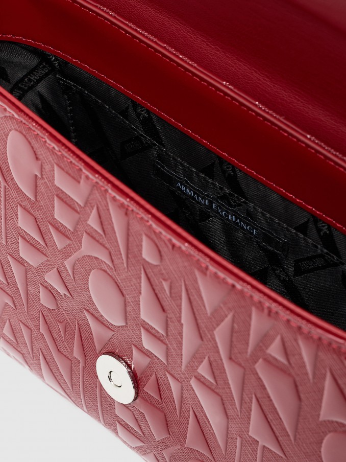Shoulder Bags Woman Red Armani Exchange