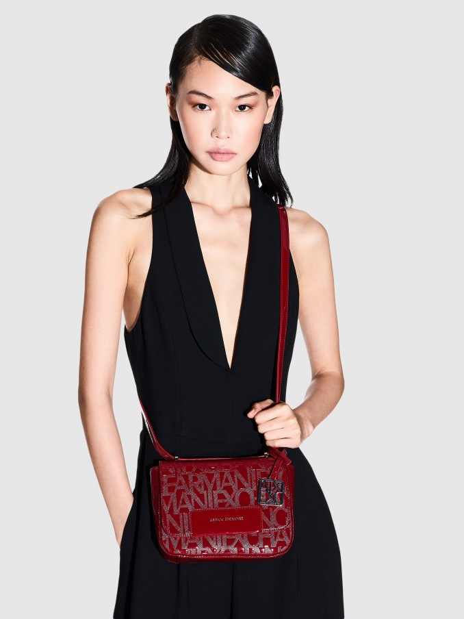 Shoulder Bags Woman Red Armani Exchange