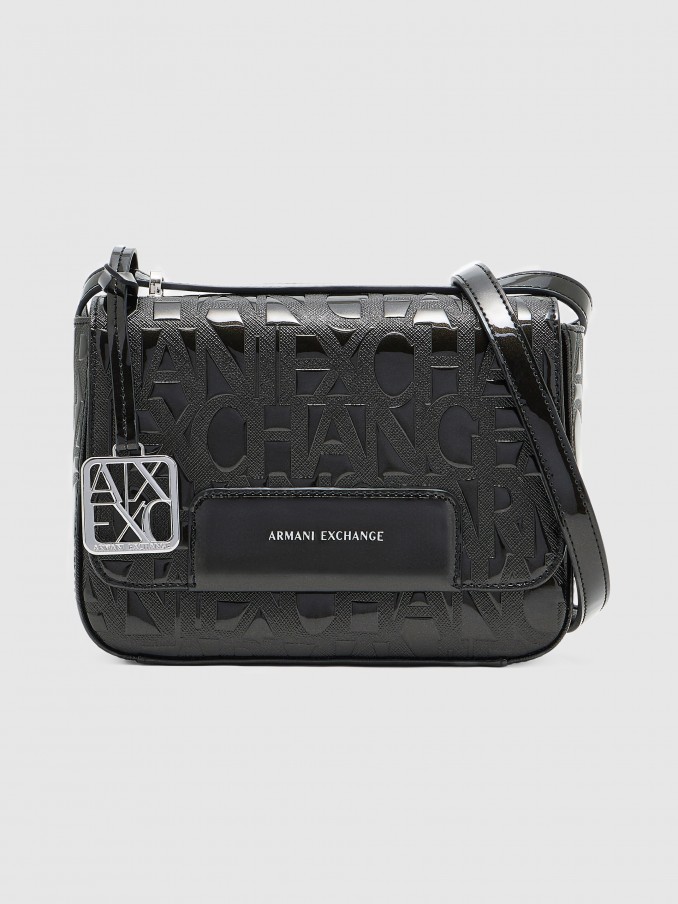 Bolsos de Hombro Mujer Negro Armani Exchange