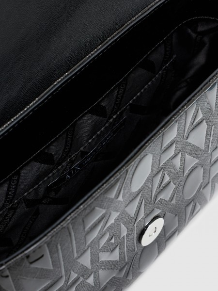 Shoulder Bags Woman Black Armani Exchange