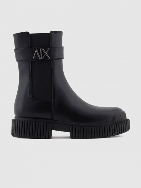 Boots Woman Black Armani Exchange