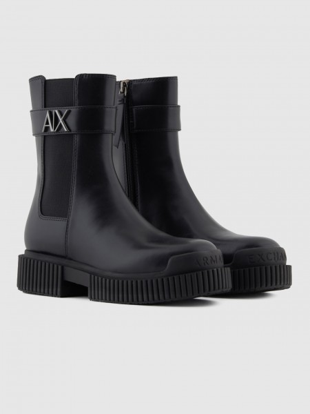 Boots Woman Black Armani Exchange