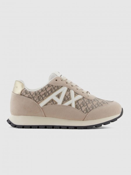 Sneakers Woman Cream Armani Exchange