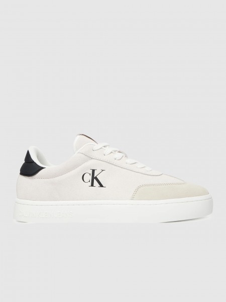 Tenis Hombre Blanco Calvin Klein