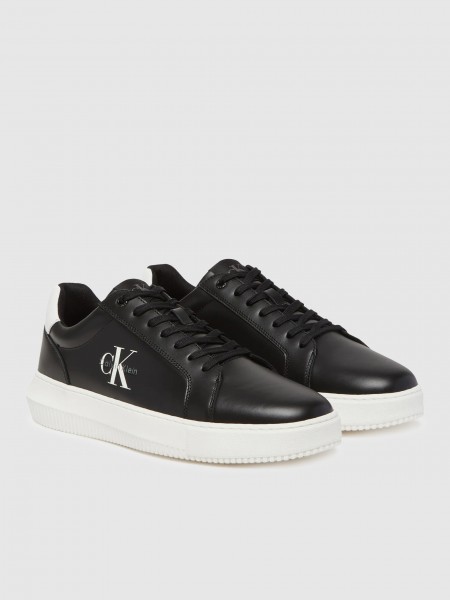 Tenis Hombre Negro Calvin Klein