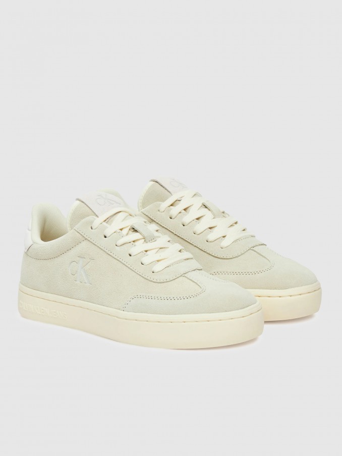 Sneakers Woman Cream Calvin Klein