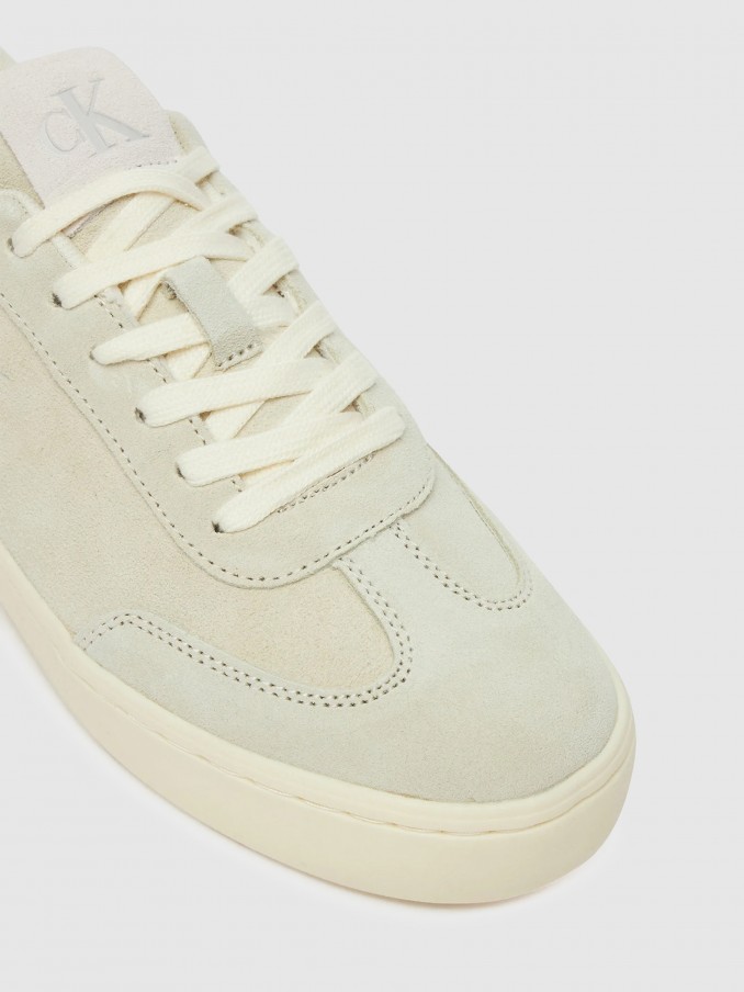 Sneakers Woman Cream Calvin Klein