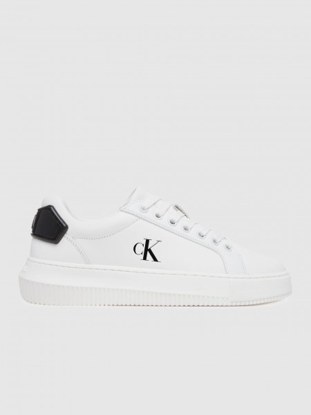 Sneakers Woman White Calvin Klein