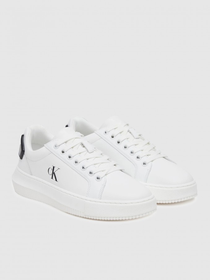 Sneakers Woman White Calvin Klein