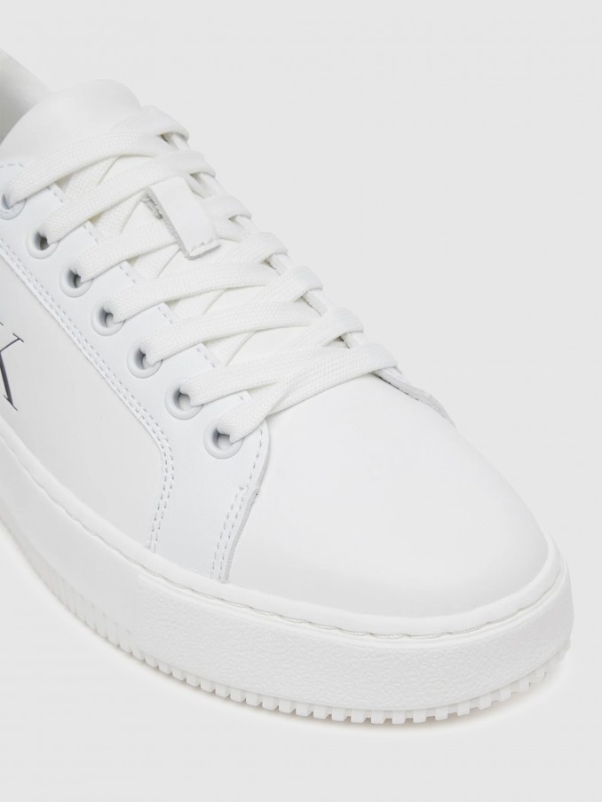 Sneakers Woman White Calvin Klein