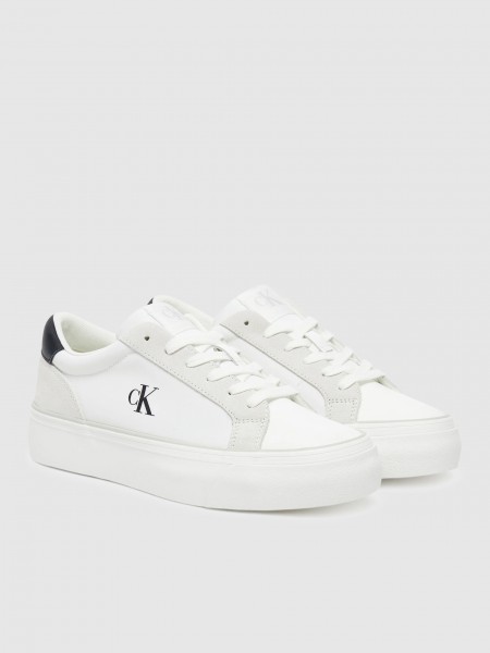 Tenis Mujer Blanco Calvin Klein Tenis Mujer Blanco Calvin Klein