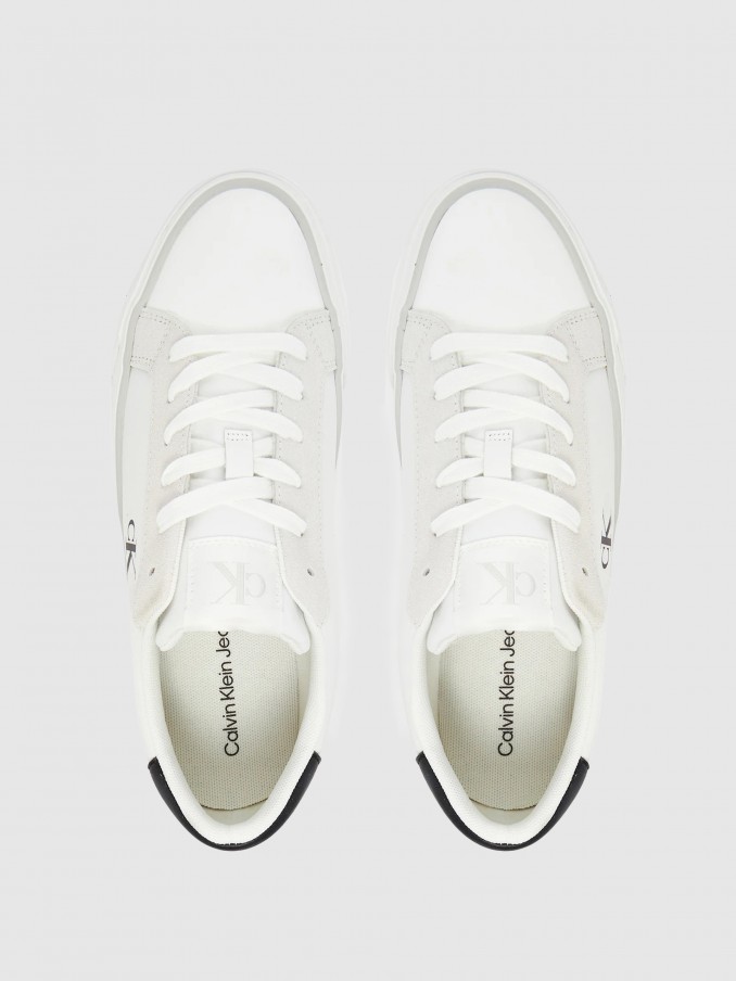 Tenis Mujer Blanco Calvin Klein