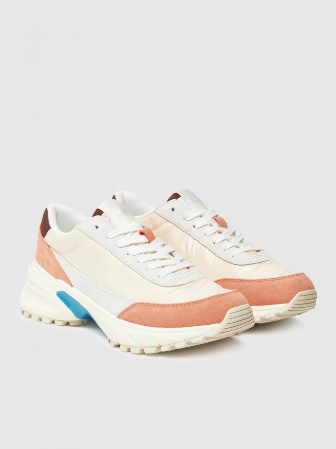Sneakers Woman Orange Calvin Klein