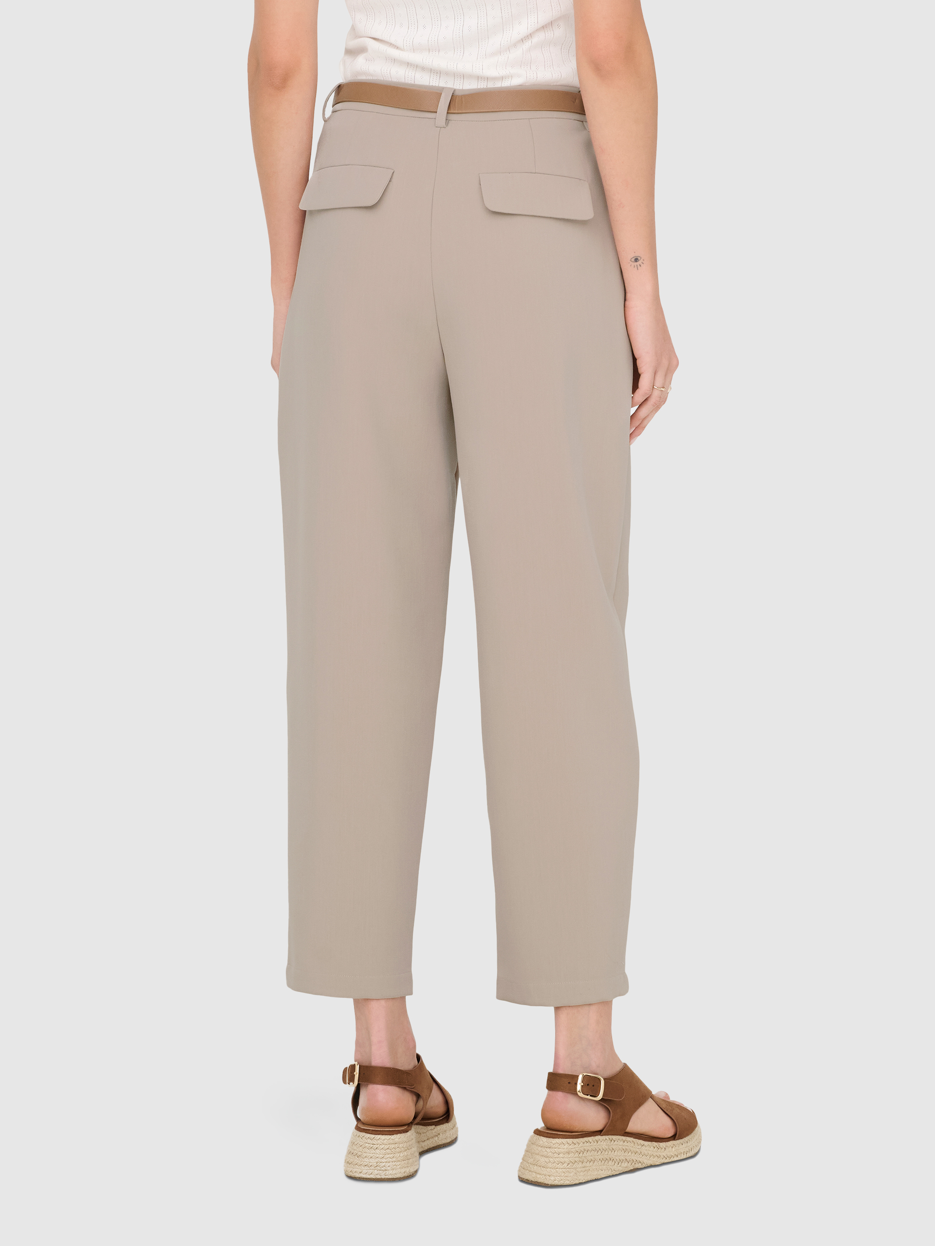 Pantalones Mujer Beige Only