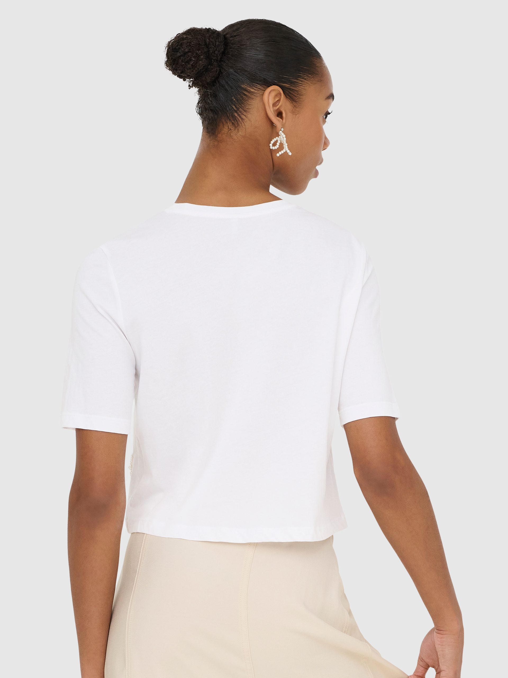T-Shirt Woman White Only