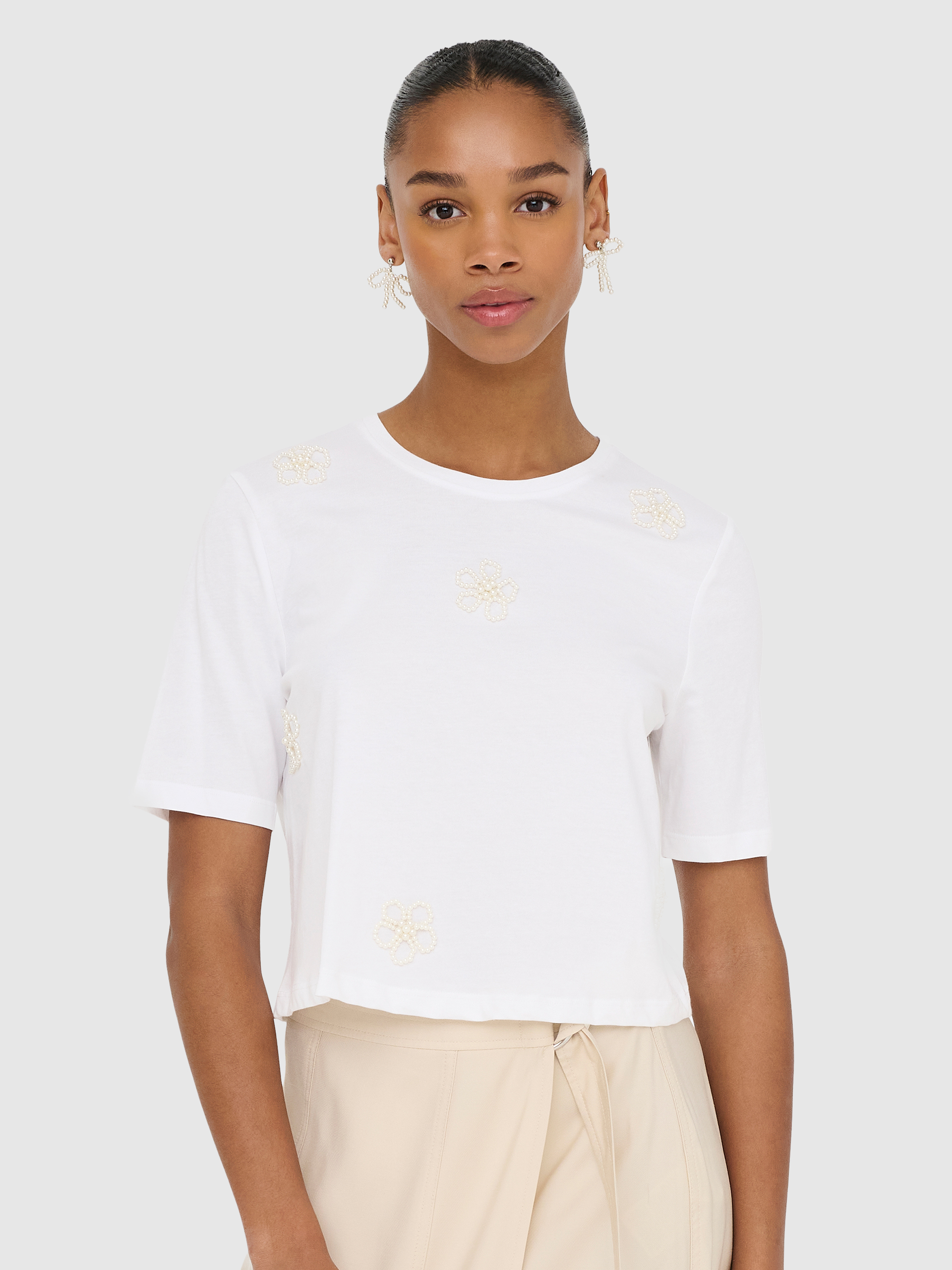 T-Shirt Woman White Only