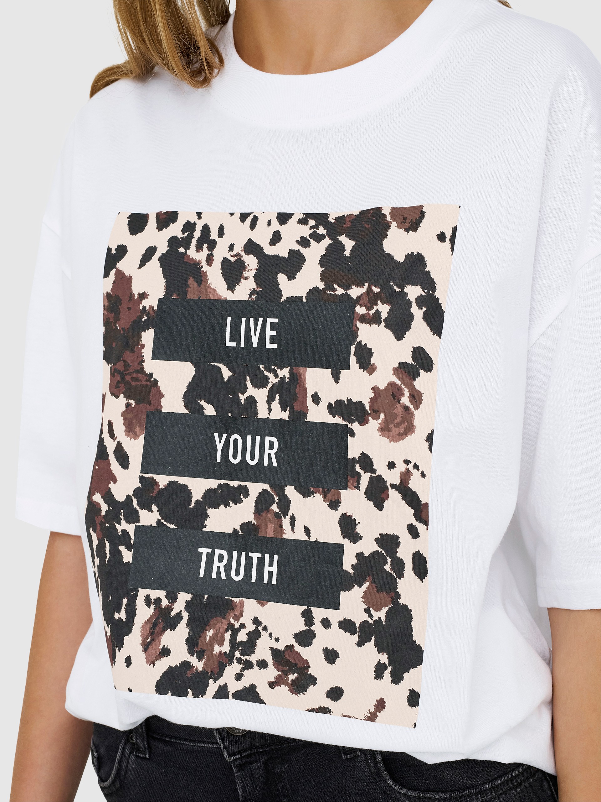 T-Shirt Woman White Only