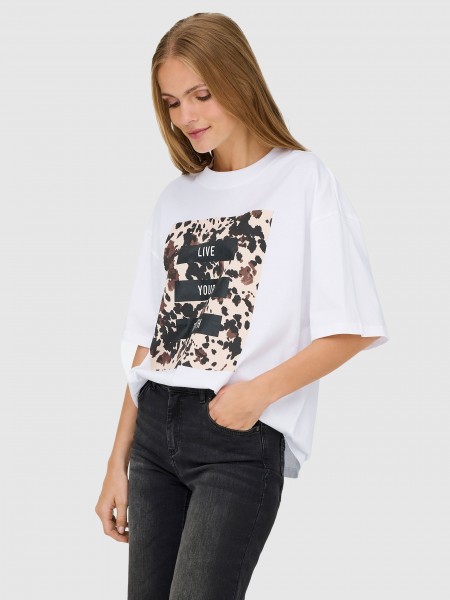 T-Shirt Woman White Only