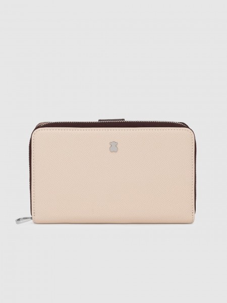 Monedero Mujer Beige Tous