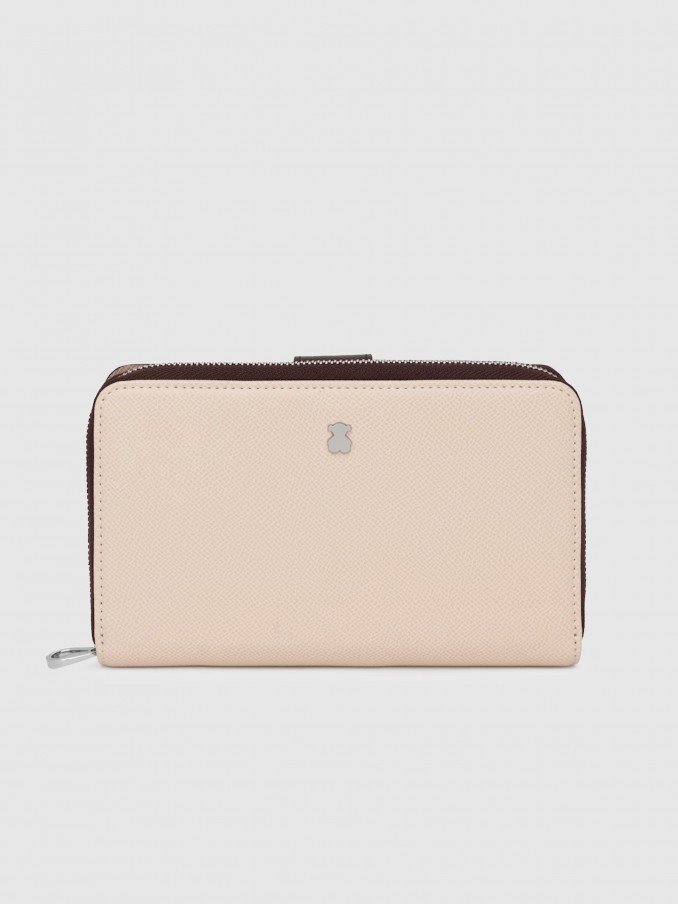 Monedero Mujer Beige Tous