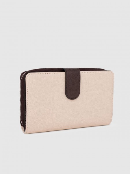 Coin Walle Woman Beige Tous