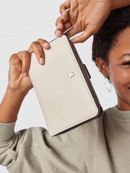 Coin Walle Woman Beige Tous
