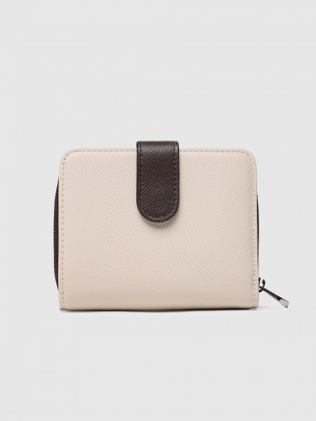 Coin Walle Woman Beige Tous