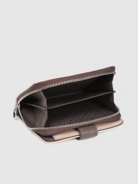 Coin Walle Woman Beige Tous