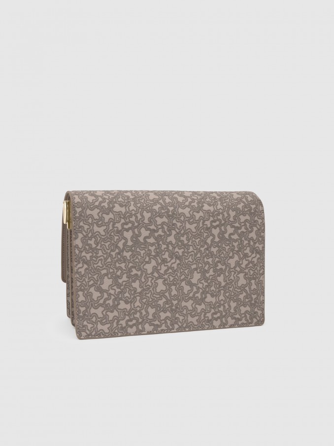 Bolsos de Hombro Mujer Gris Tous