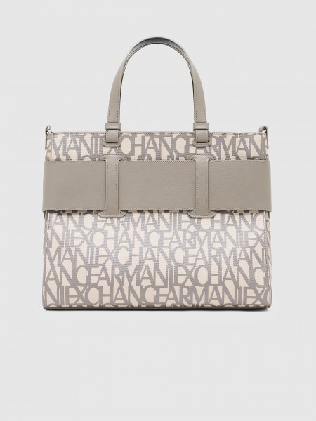 Tote Bags Woman Taupe Armani Exchange