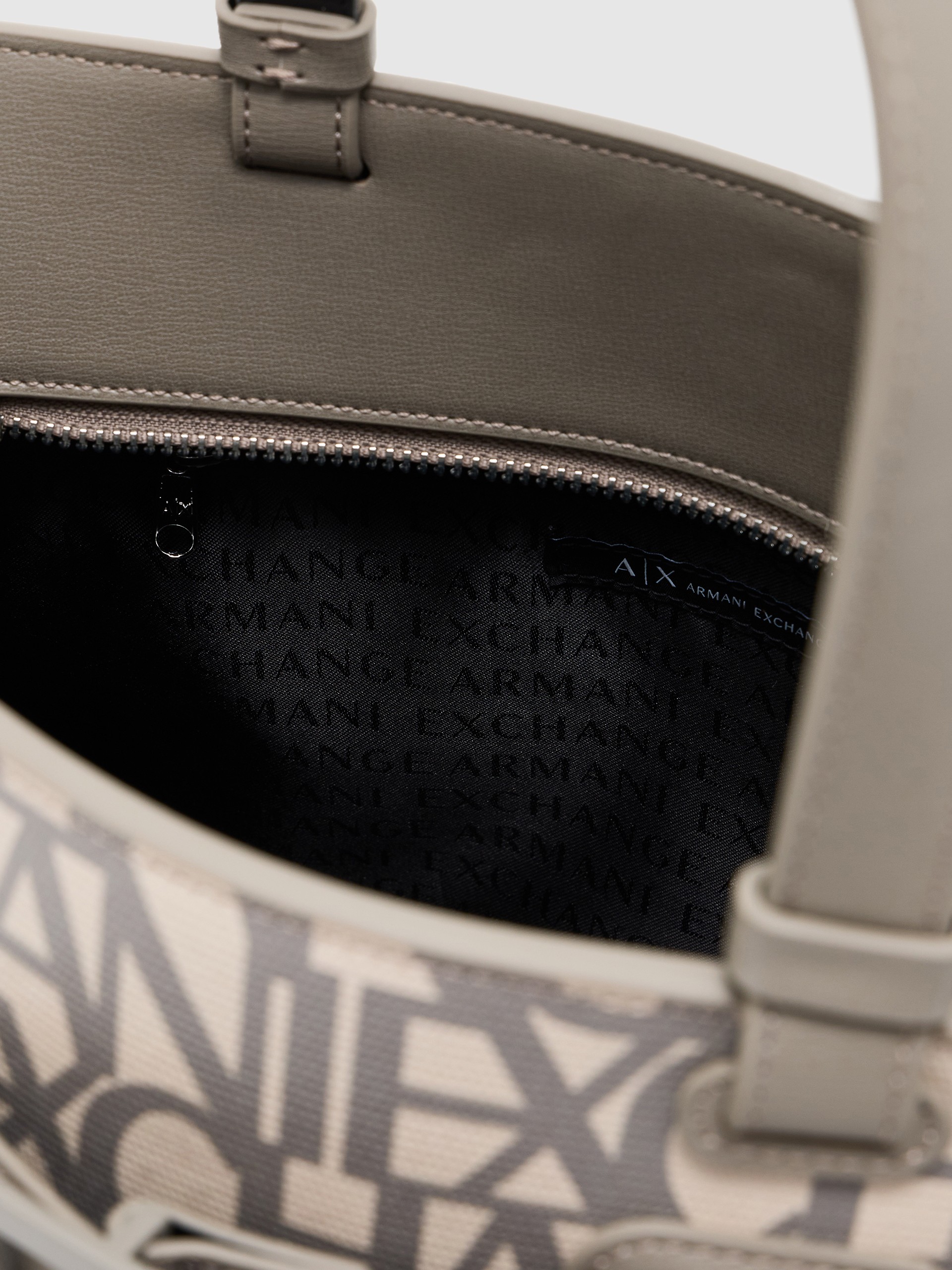 Tote Bags Woman Taupe Armani Exchange