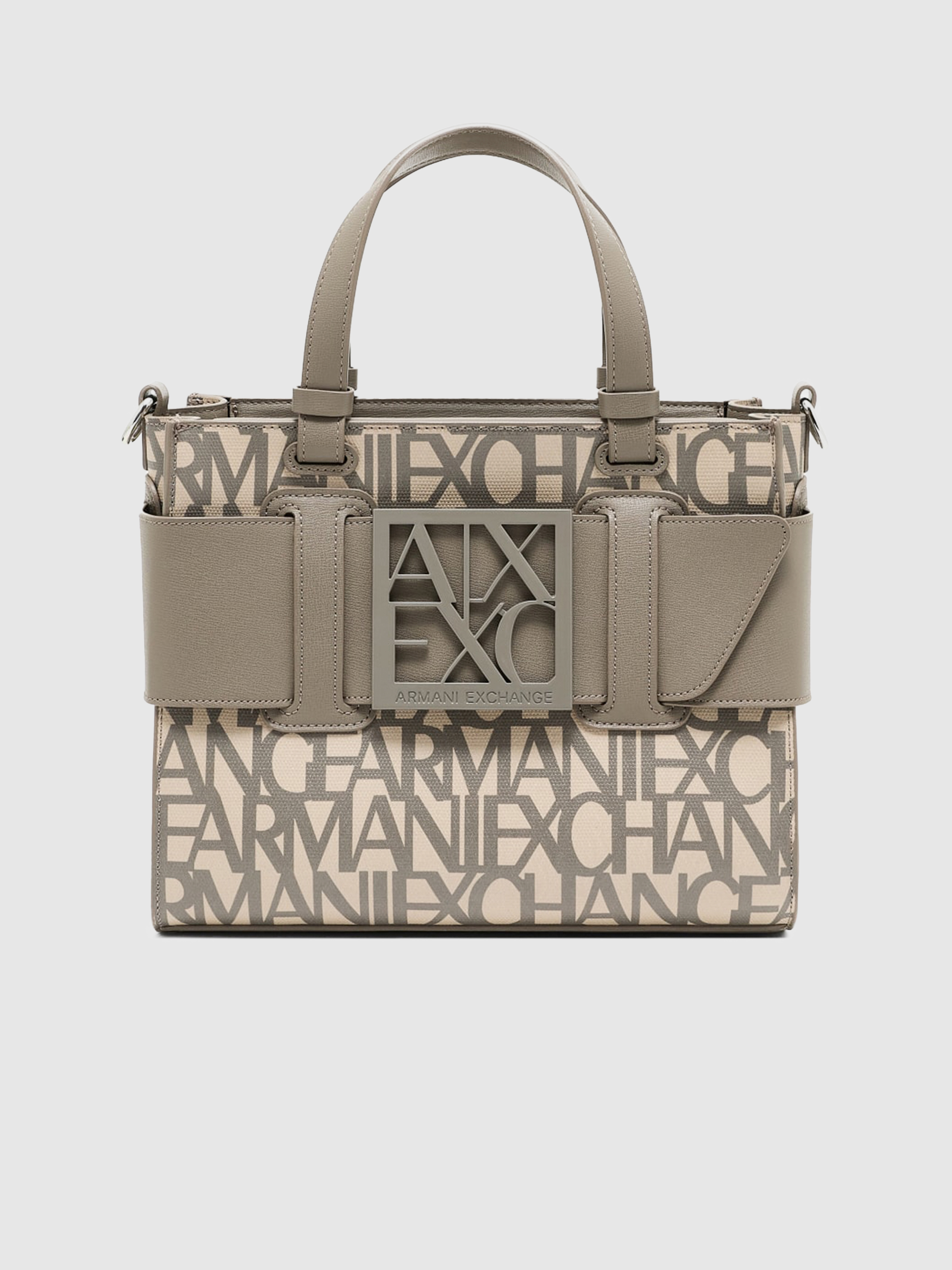 Bolsos de Mano Mujer Gris Pardo Armani Exchange
