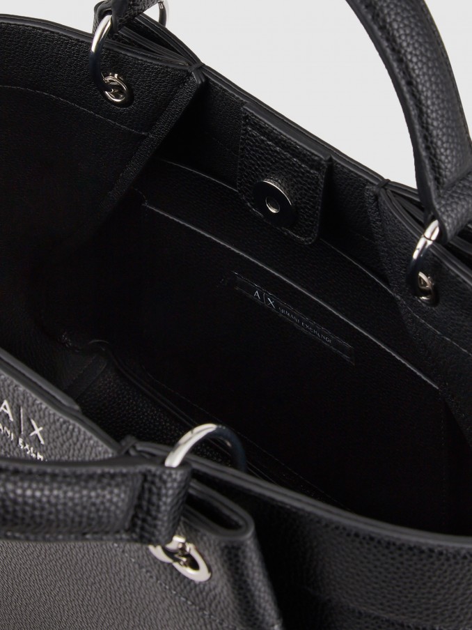 Shoppers Woman Black Armani Exchange