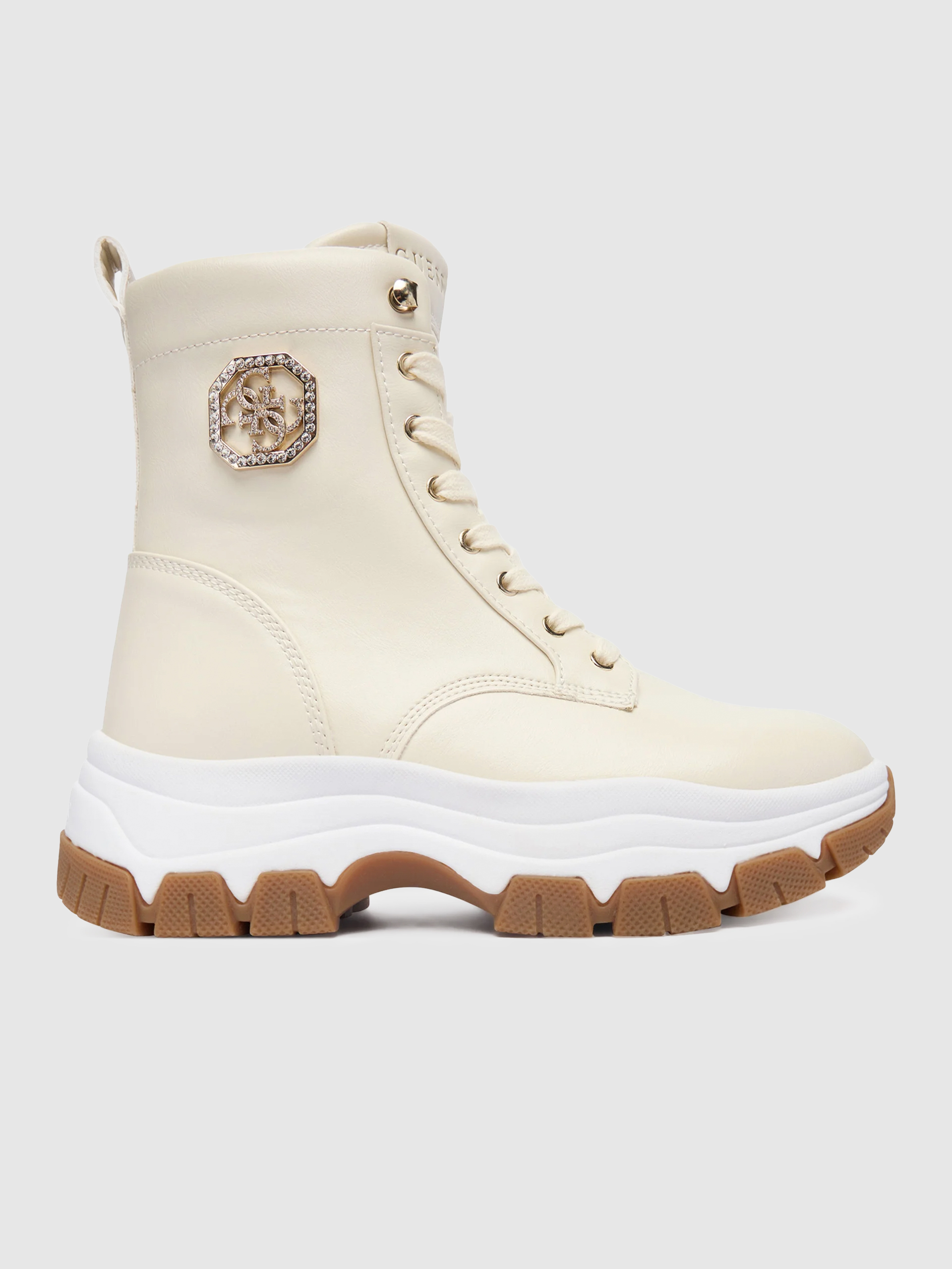 Botas Mujer Beige Guess