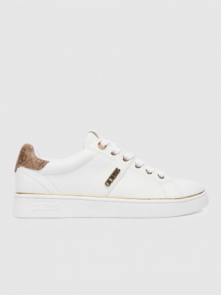Tenis Mujer Blanco Guess