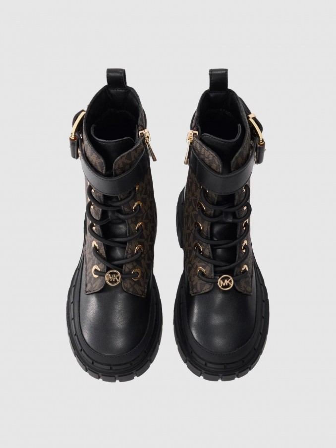 Botas Niña Negro Michael Kors