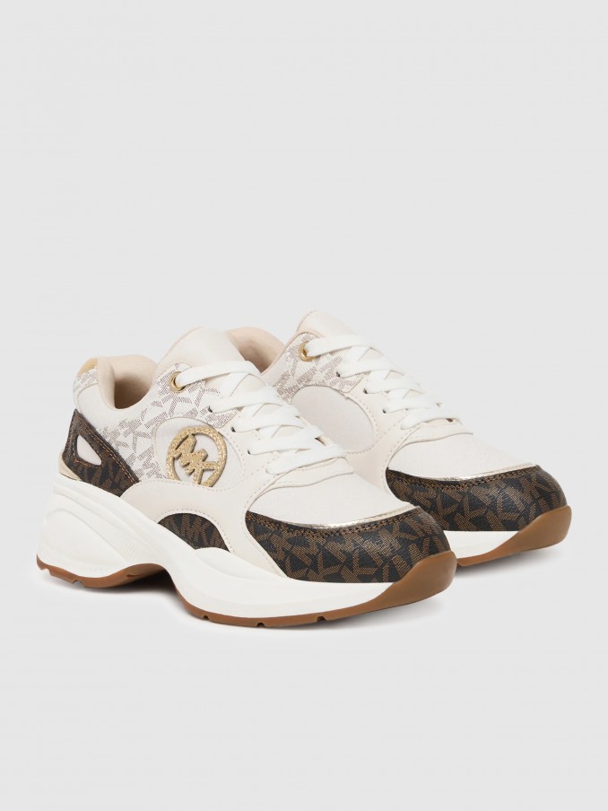 Sneakers Girl Cream Michael Kors