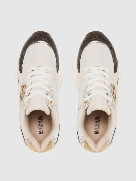 Sneakers Girl Cream Michael Kors