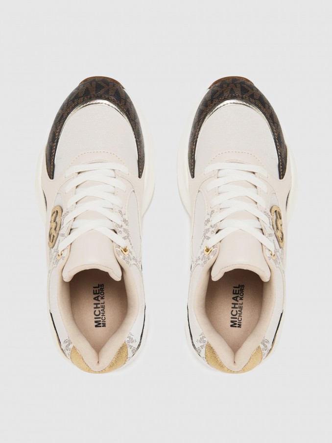 Tenis Niña Crema Michael Kors