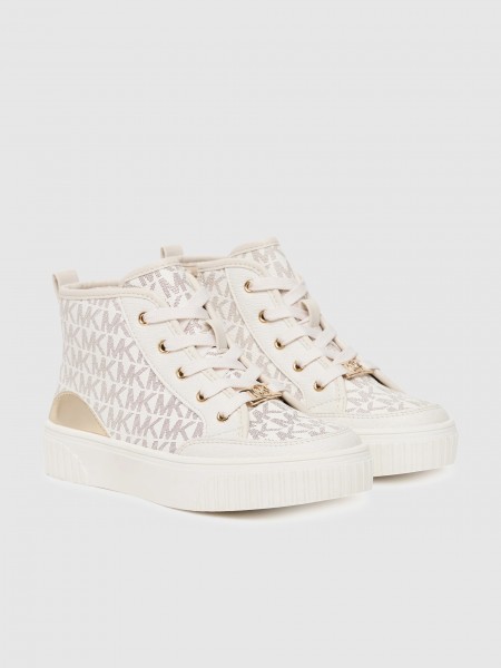 Tenis Nia Crema Michael Kors