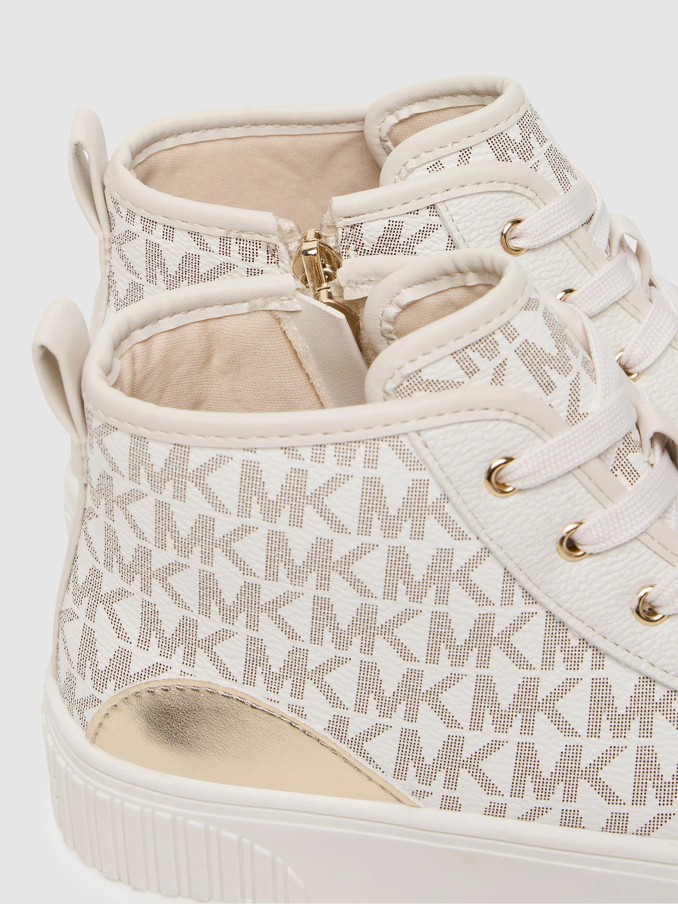 Tenis Nia Crema Michael Kors