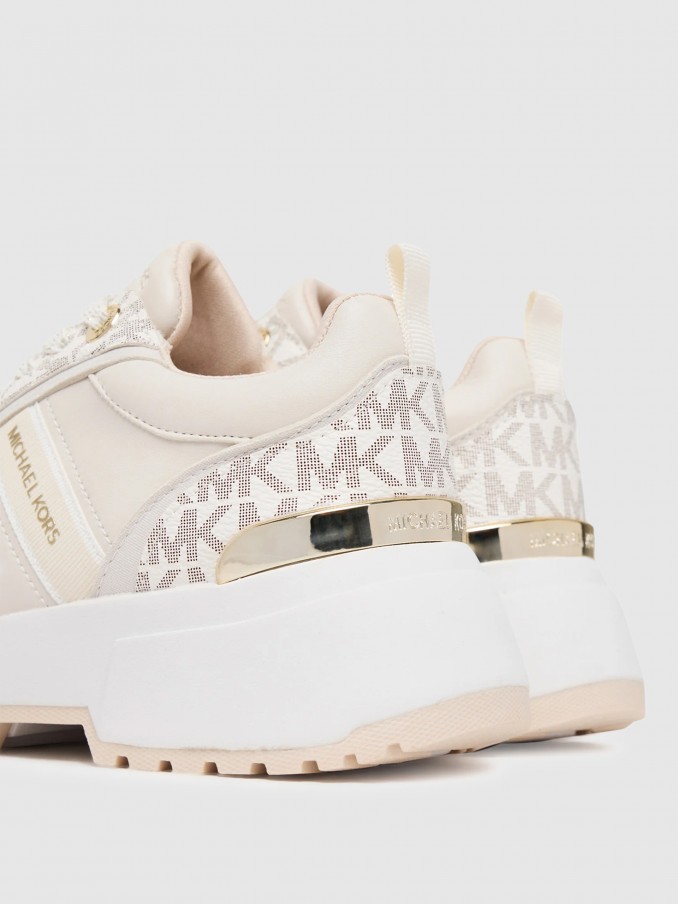 Tenis Nia Crema Michael Kors
